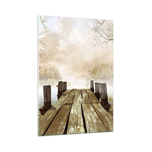 Obraz na skle - Jemný smutek podzimu - 50x70 cm