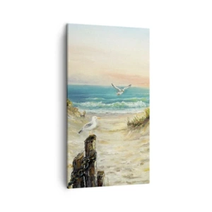 Obraz na plátně - Bezvětří a samota - 45x80 cm