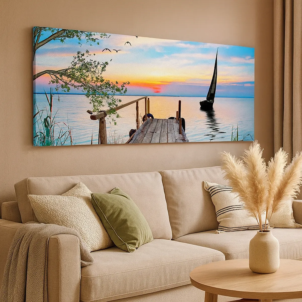 Obraz na plátně - Dobrý večer - 30x30 cm