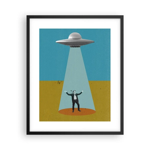 Plakát v černém rámu - Blízké setkání - 40x50 cm