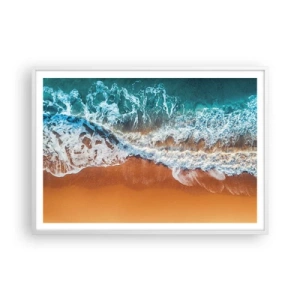 Plakát v bílém rámu - Vždy pár - 100x70 cm