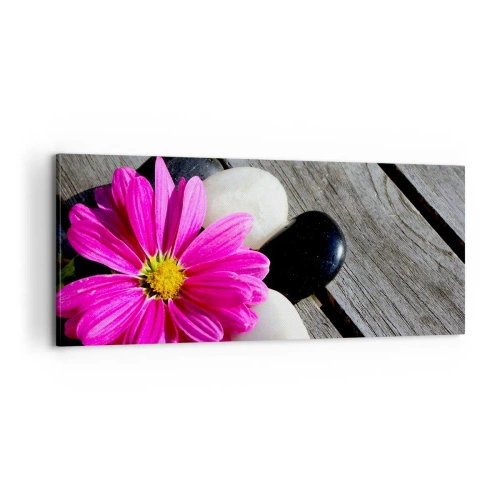 Obraz na plátně - Odpočinek na molu - 100x40 cm