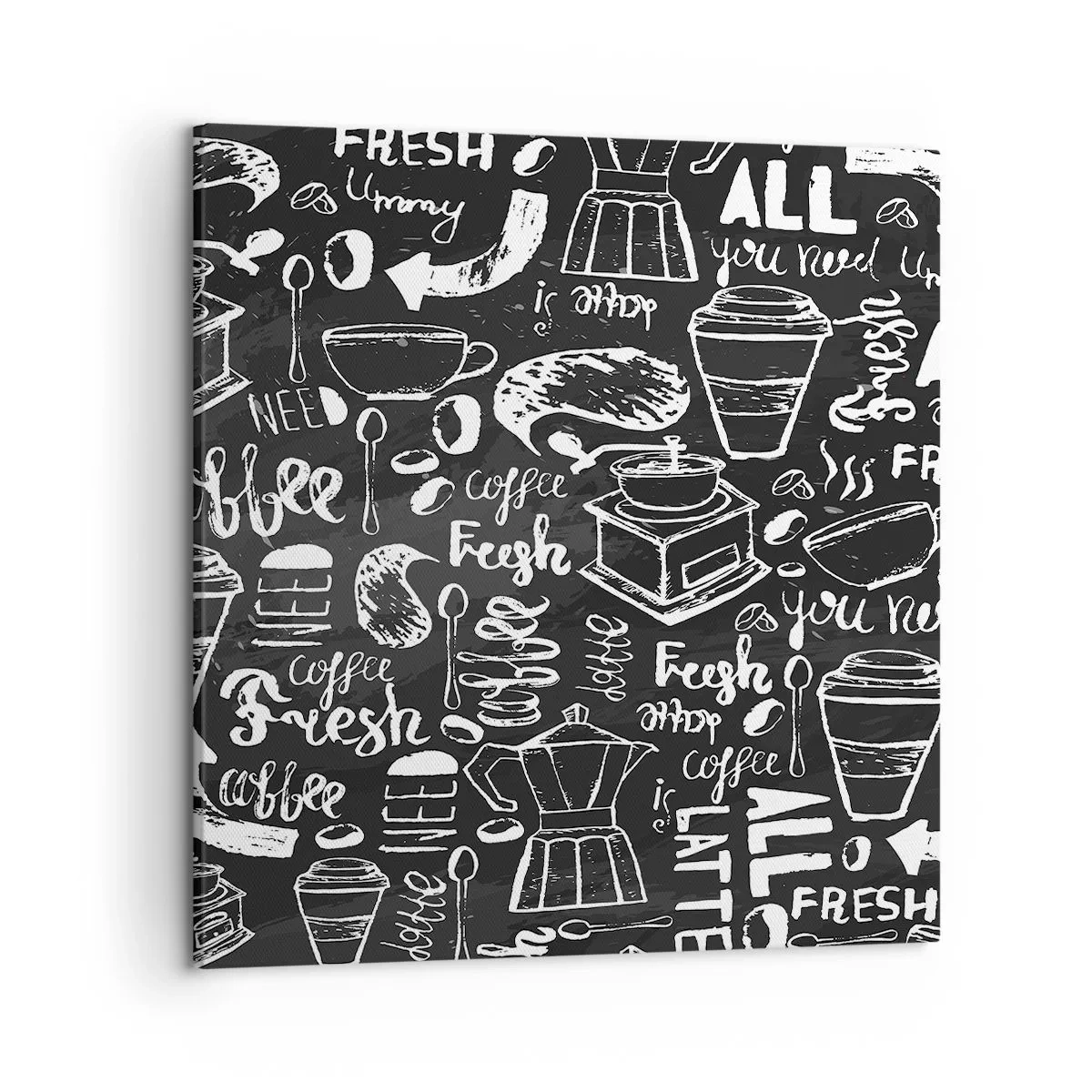 Obraz na plátně - All you need is… - 50x50 cm