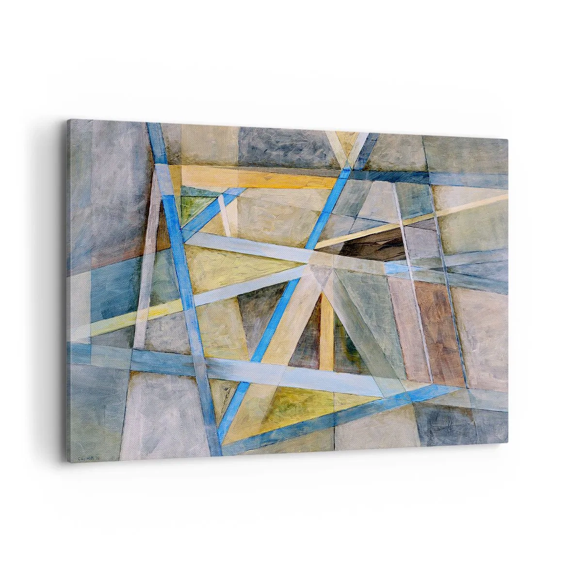 Obraz na plátně - Přímo nebo diagonálně? - 120x80 cm
