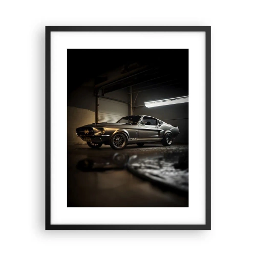 Plakát v černém rámu - Návrat do minulosti - 40x50 cm