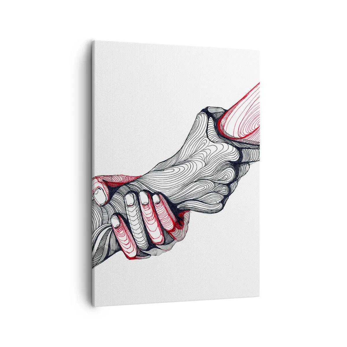Obraz na plátně - Jste v dobrých rukou - 50x70 cm