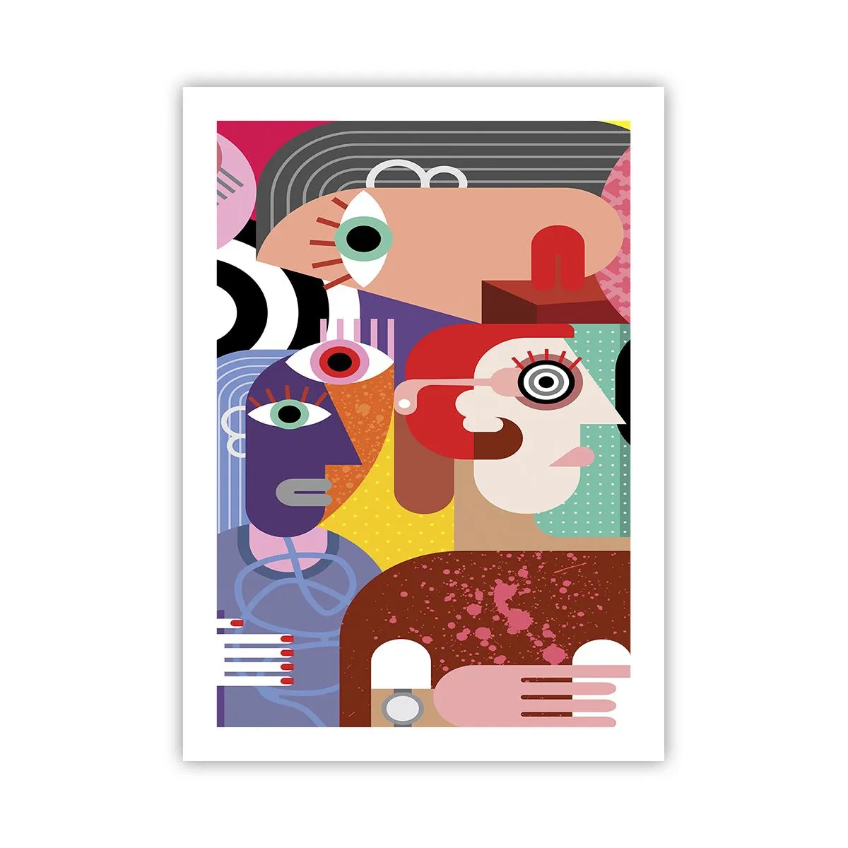 Plakát - My od pána Picassa - 50x70 cm