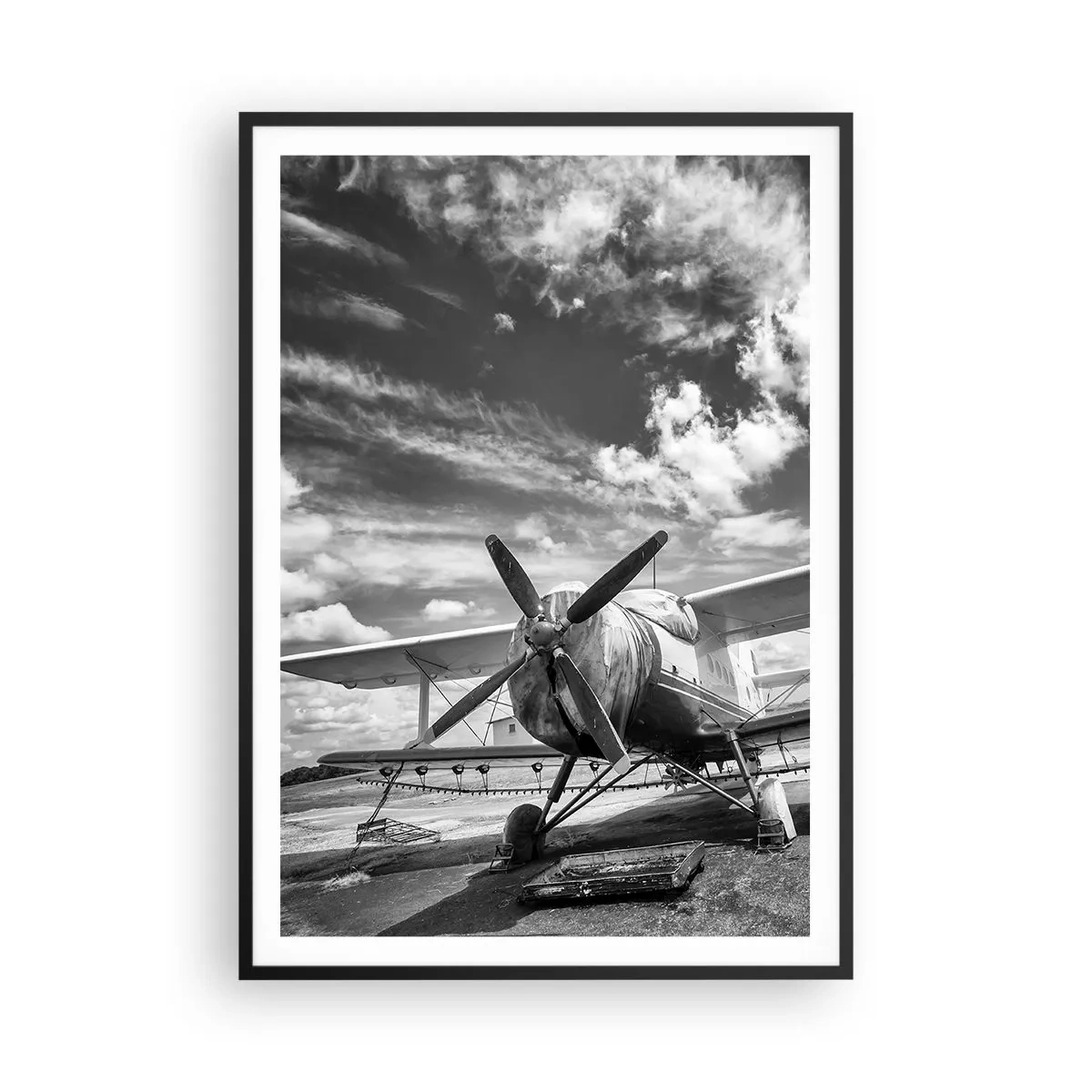 Plakát v černém rámu - Nemohu se toho dočkat! - 70x100 cm