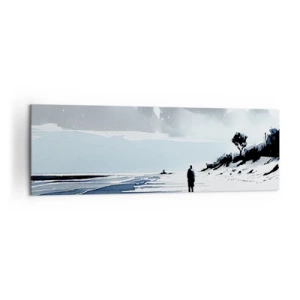Obraz na plátně - O samotě - 160x50 cm