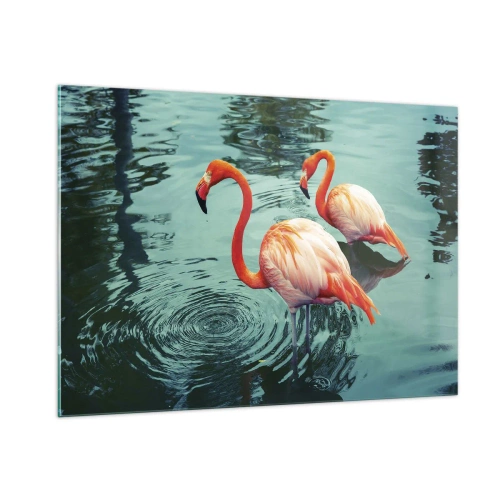 Obraz na skle - Nyní jsme v módě - 100x70 cm