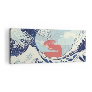 Obraz na plátně - Z japonských inspirací - 100x40 cm
