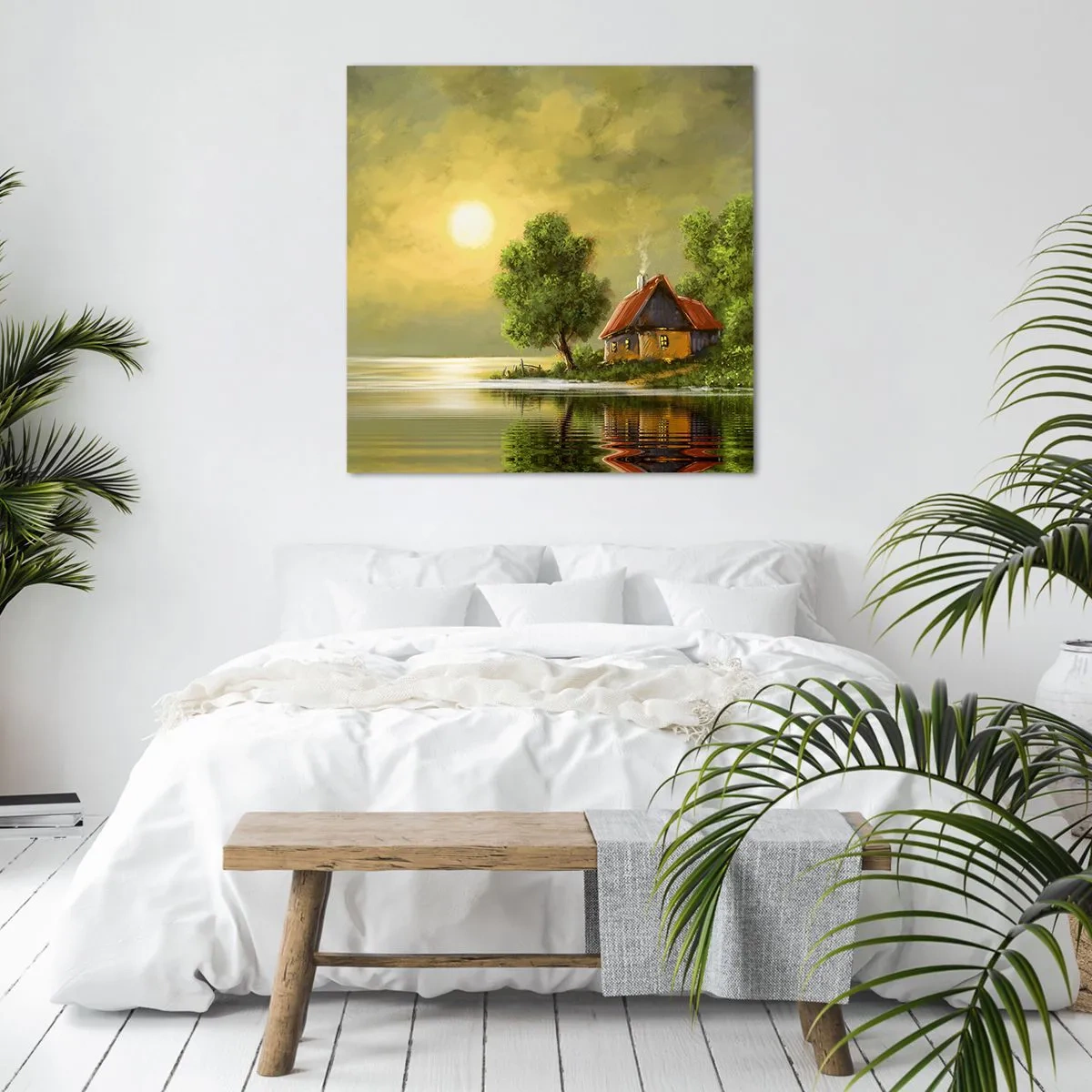 Obraz na plátně - Krásně, jako z obrázku - 50x50 cm
