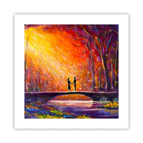 Plakát - Nebe je taky miluje - 40x40 cm
