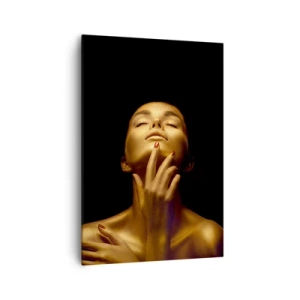 Obraz na plátně - Jako zlaté hedvábí - 70x100 cm