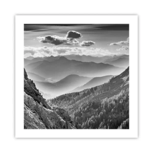 Plakát - Až k obzoru - 50x50 cm