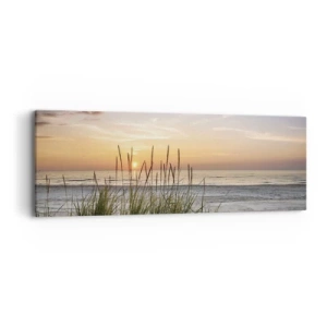 Obraz na plátně - Podívej se, představ si a pociť - 90x30 cm