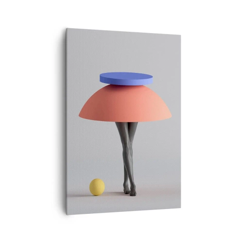 Obraz na plátně - Surrealistická kompozice - 70x100 cm