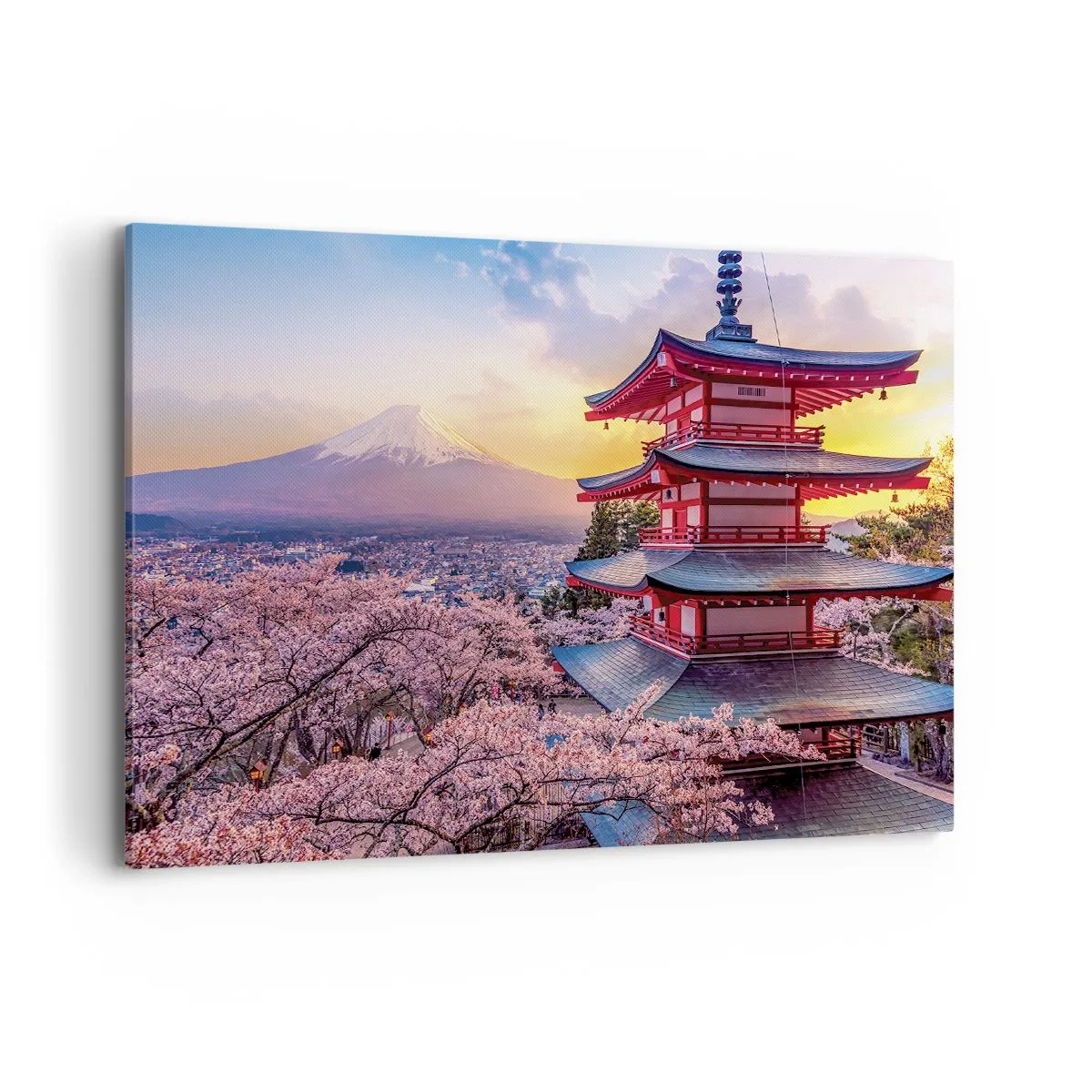 Obraz na plátně - Podstata japonského ducha - 100x70 cm