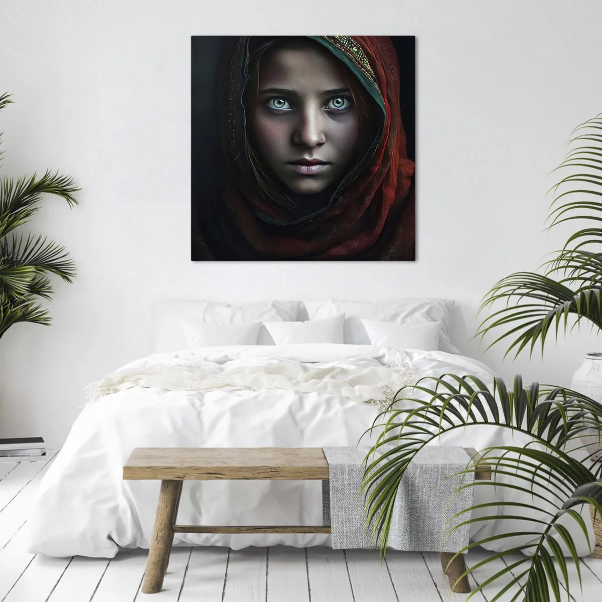 Obraz na plátně - Východní princezna - 60x60 cm