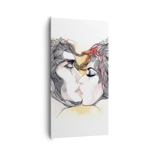 Obraz na plátně - Svět neexistuje - 65x120 cm