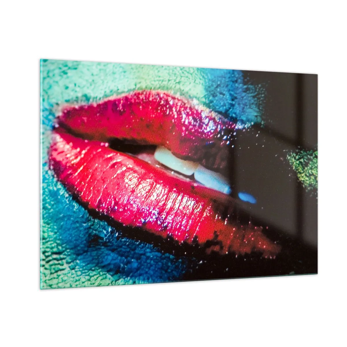 Obraz na skle - Smyslné a znepokojivé - 100x70 cm