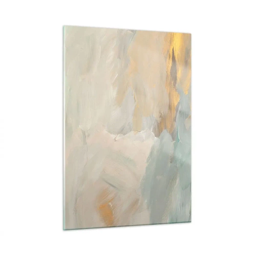 Obraz na skle - Abstrakce – krajina něhy - 50x70 cm