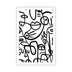 Plakát - Tváře a přeludy - 61x91 cm