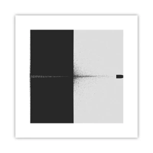 Plakát - Přímo k cílu - 30x30 cm