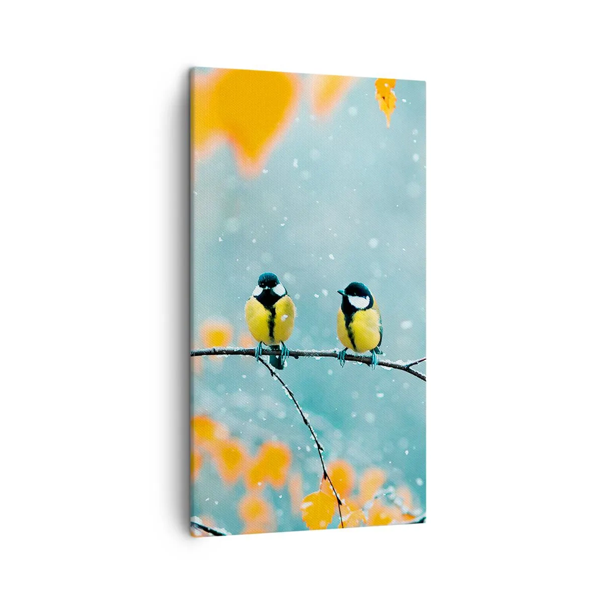 Obraz na plátně - Ptačí drby - 45x80 cm