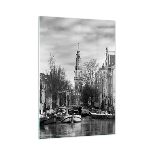 Obraz na skle - Amsterdamské vibrace - 50x70 cm