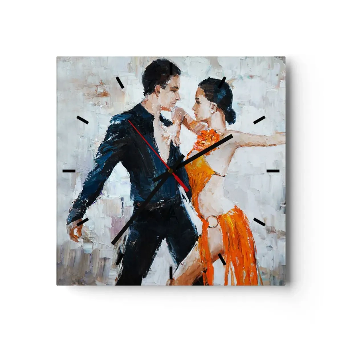 Nástěnné hodiny - Dirty dancing - 40x40 cm