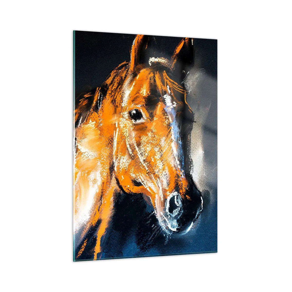 Obraz na skle - Tak co, jedeš? - 50x70 cm