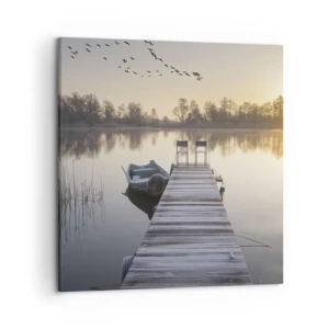 Obraz na plátně - Časem se vrátím - 50x50 cm