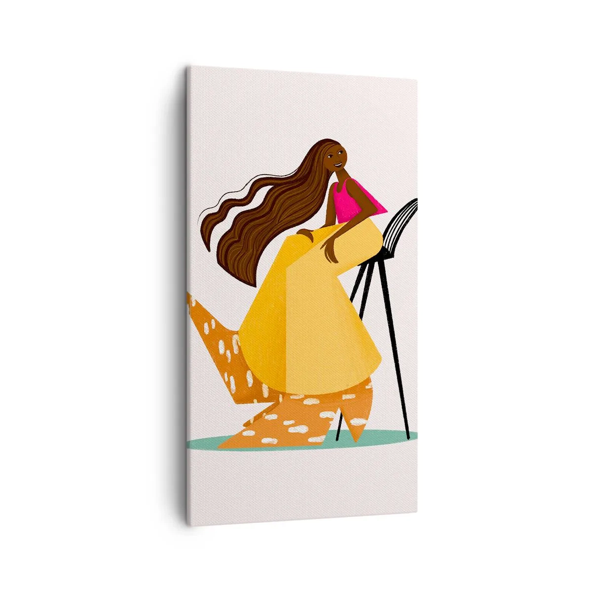 Obraz na plátně - Móda je také zábava - 45x80 cm