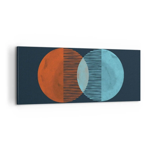 Obraz na plátně - Astronomická fantazie - 100x40 cm