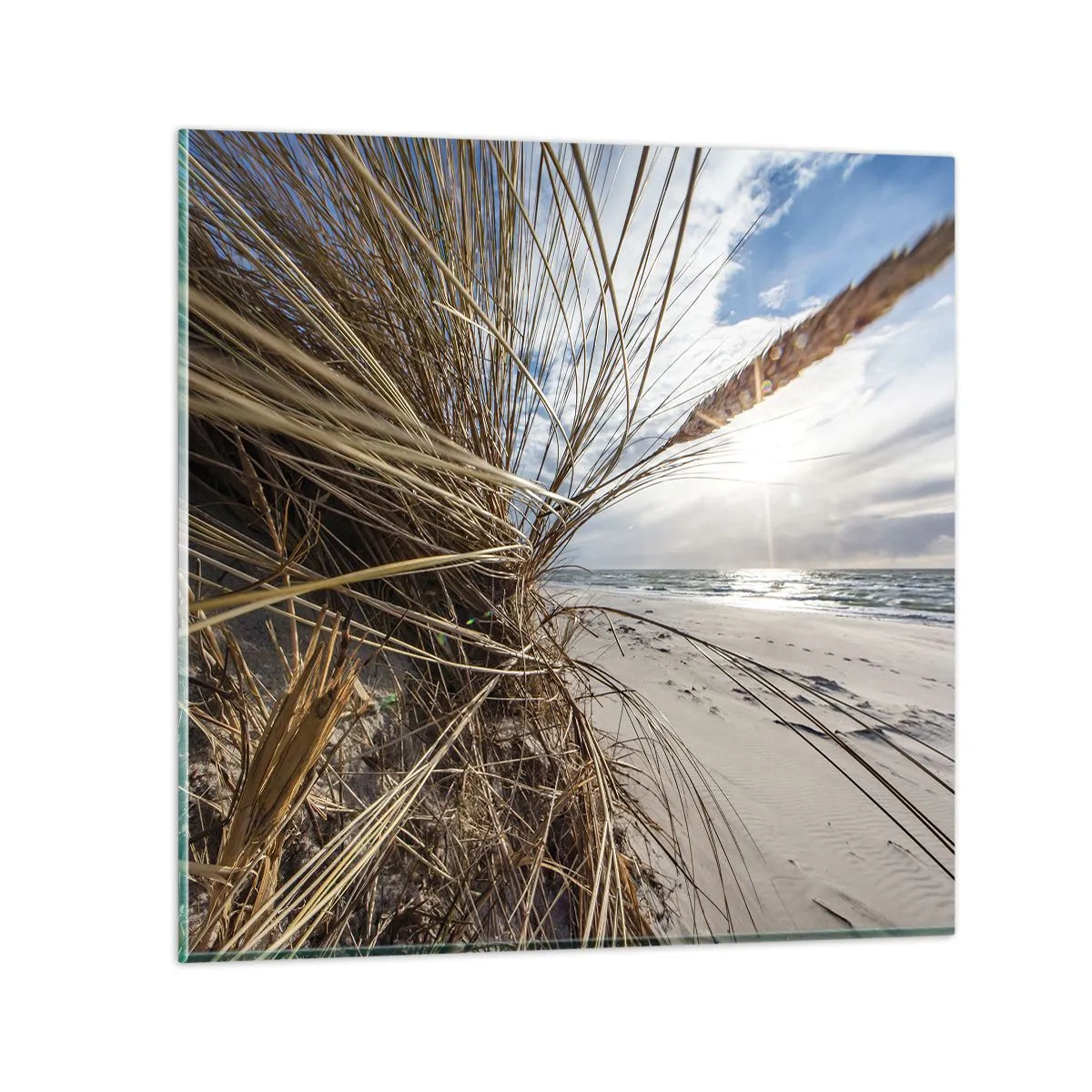 Obraz na skle - Setkání živlů - 50x50 cm