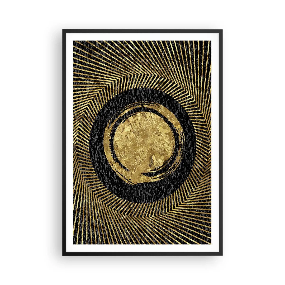 Plakát v černém rámu - Glamour kompozice - 70x100 cm