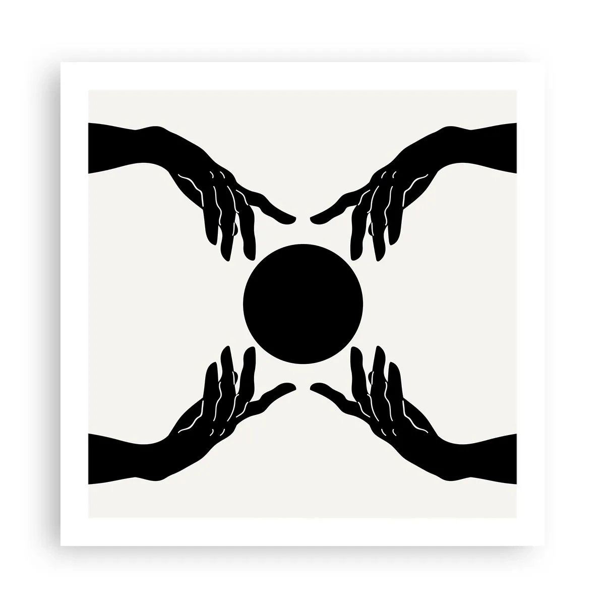 Plakát - Tajné znamení - 60x60 cm