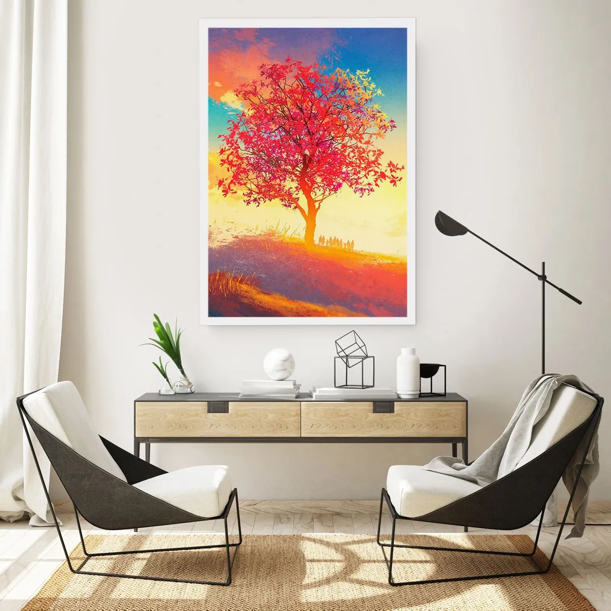 Plakát - Poutník u cíle - 70x100 cm