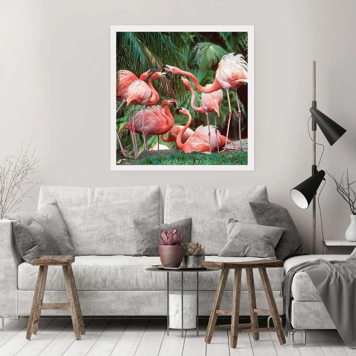 Plakát - Odpolední drby - 40x40 cm