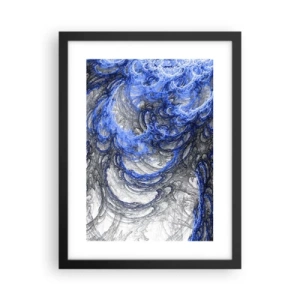 Plakát v černém rámu - Zrod vlny - 30x40 cm