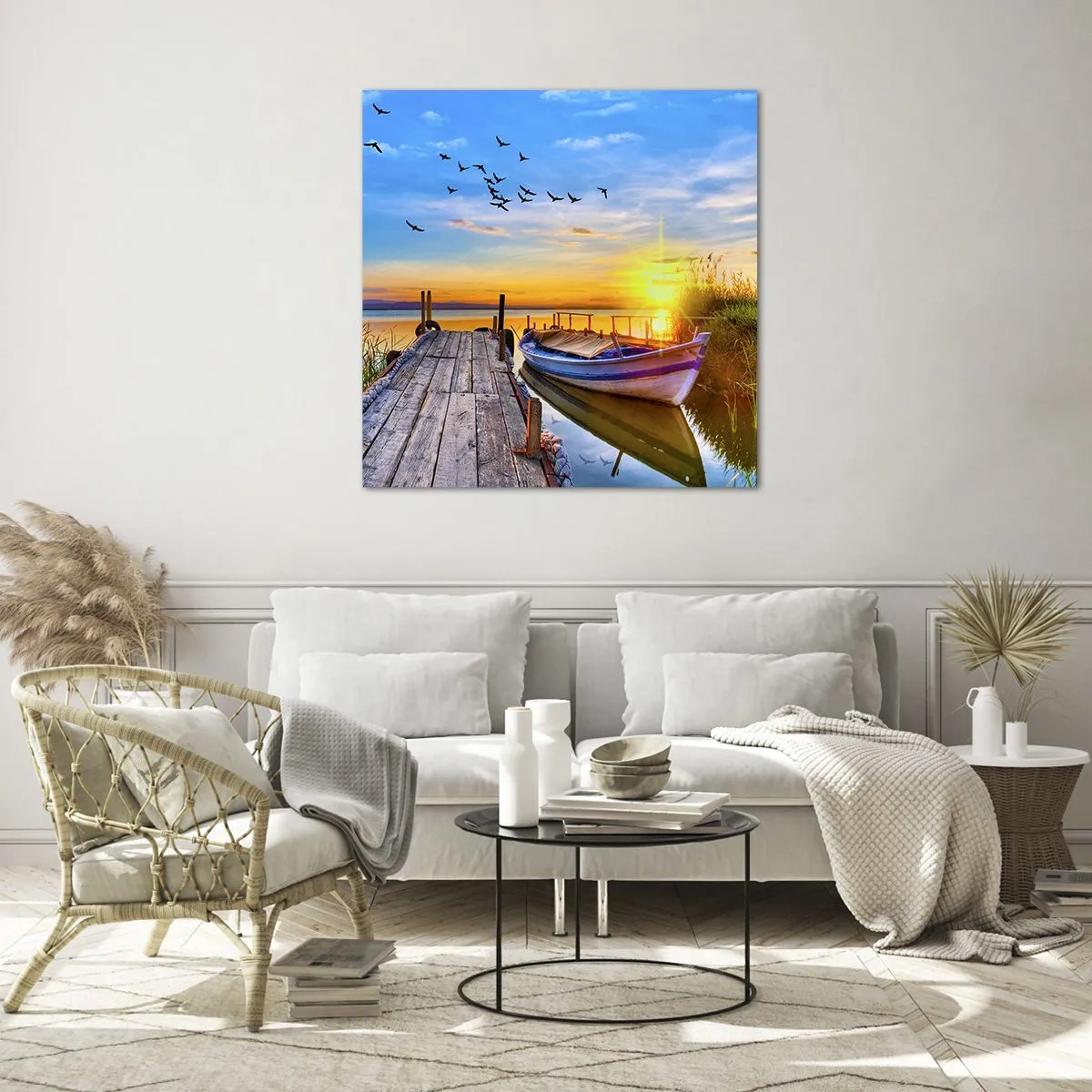 Obraz na skle - Na shledanou zítra - 40x40 cm