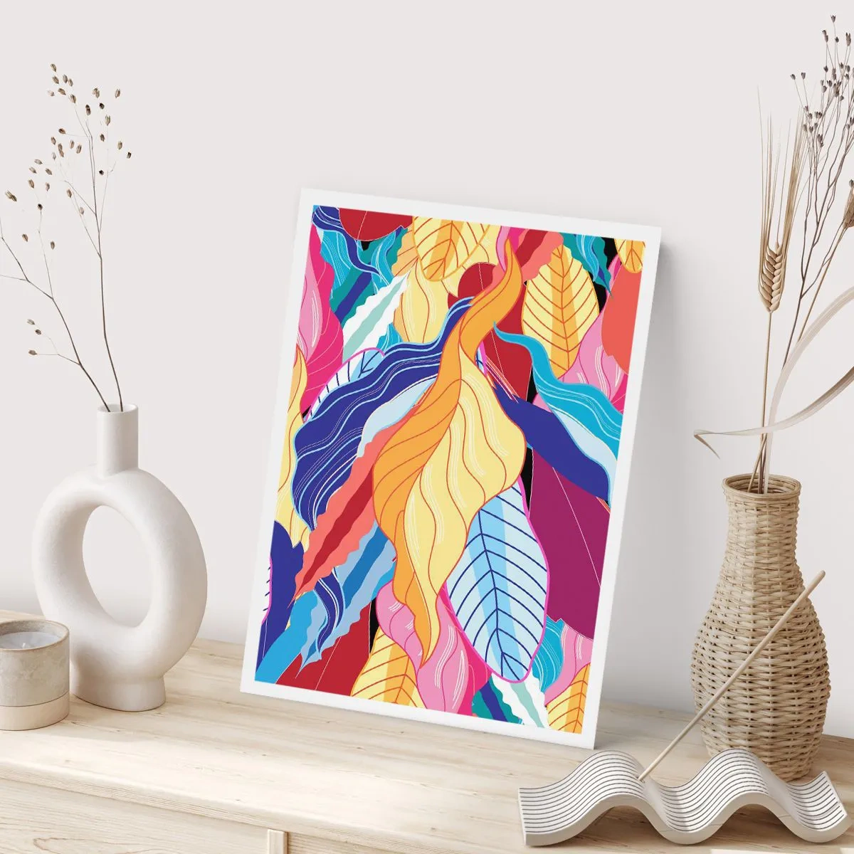 Plakát - Barevný nepořádek - 70x100 cm