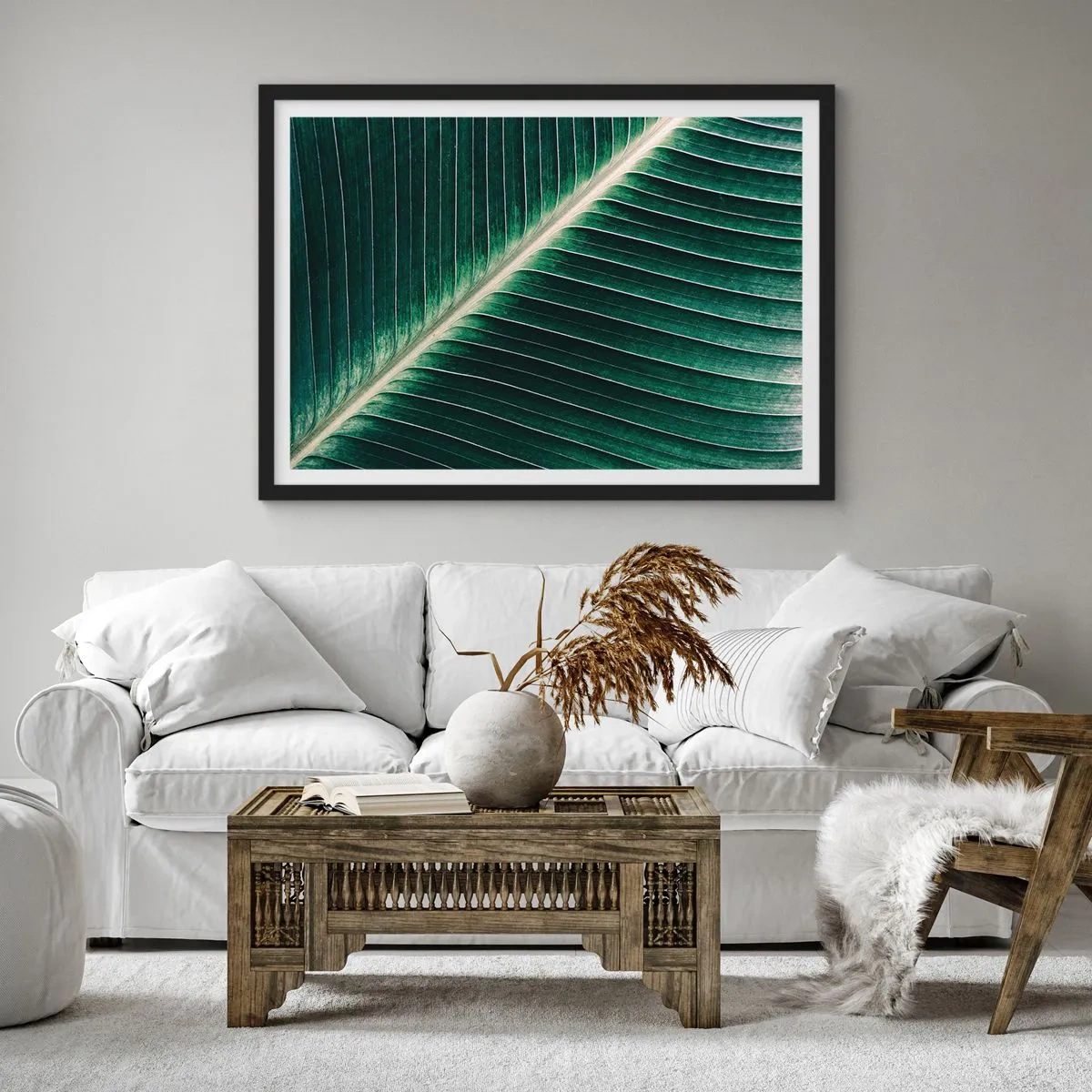 Plakát v černém rámu - Rytmus přírody - 100x70 cm