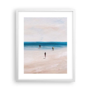 Plakát v bílém rámu - Přirozená potřeba - 40x50 cm