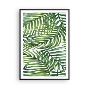 Plakát v černém rámu - Pod zeleným baldachýnem - 70x100 cm