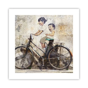 Plakát - Pravda nebo klam? - 40x40 cm