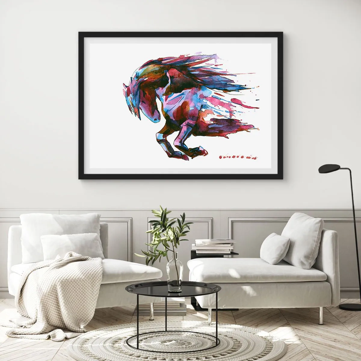 Plakát v černém rámu - U vytržení - 50x40 cm