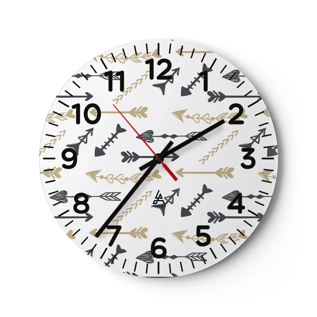 Nástěnné hodiny - Sen lučišníka - 30x30 cm