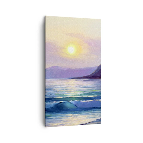 Obraz na plátně - Křišťál vody a vzduchu - 45x80 cm